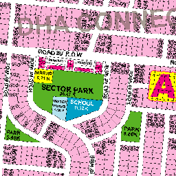 Dha Phase 9 Prism Lahore - Sector D Map | DHA Connects